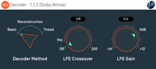 O7A Decoder - 7.1.2 (Dolby Atmos)